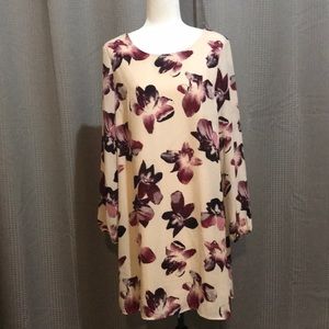 💕NWT💕Dex Pink & Purple Floral Shift Dress